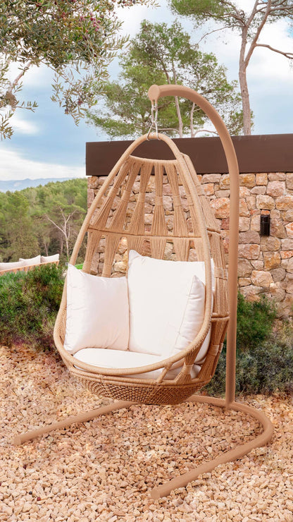 KRABI NATURAL ROPE HANGING CHAIR