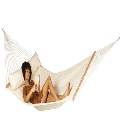 Alabama Vanilla Quilted Kingsize Spreader Bar Hammock